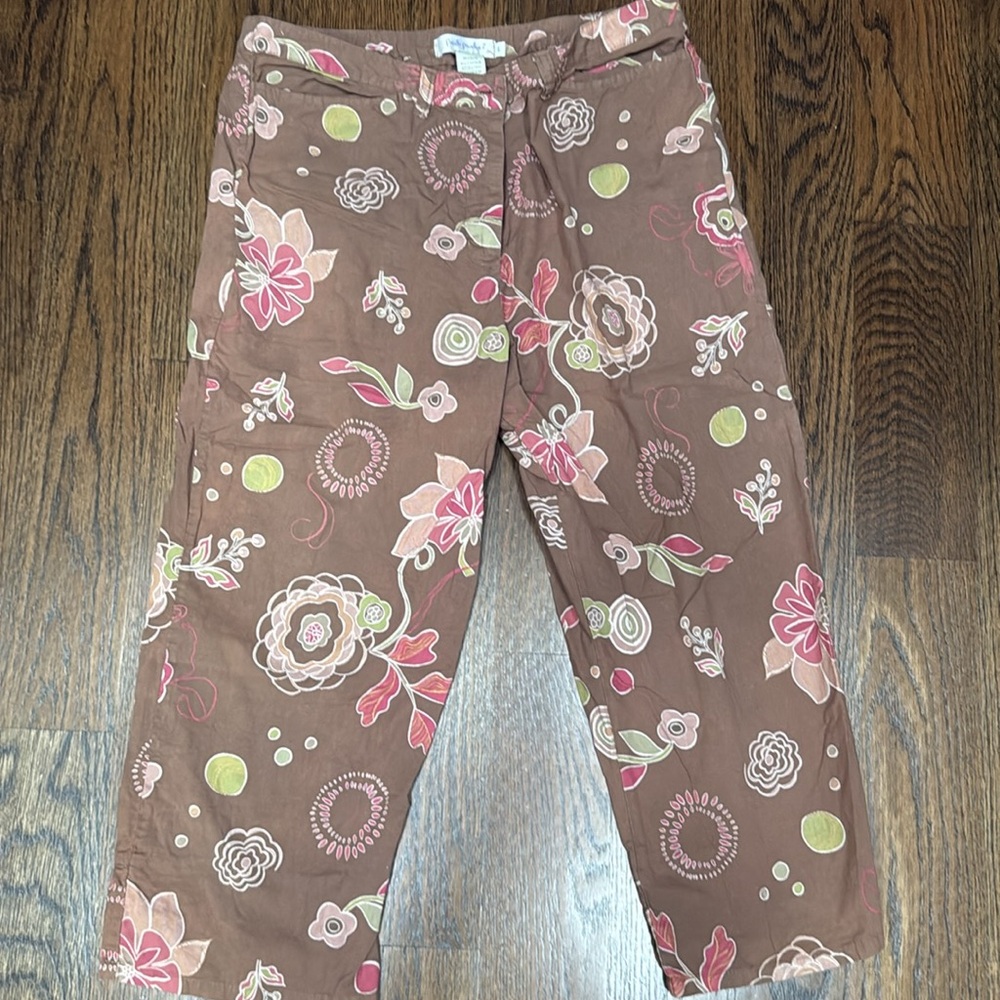 ❤️Fresh produce Cotton Crop Lightweight Pants